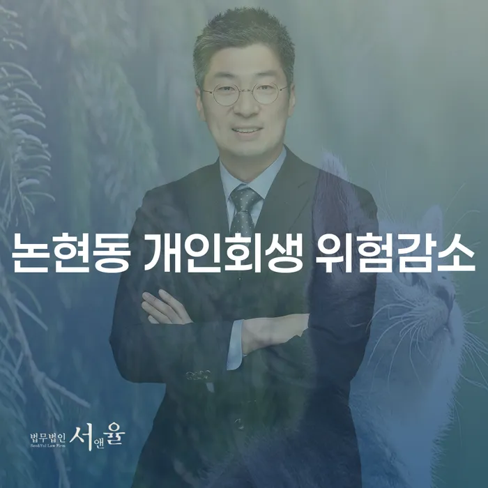 논현동 개인회생 위험감소