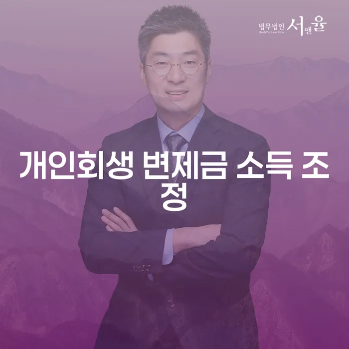 개인회생 변제금 소득 조정, 어떻게 해야 할까요?