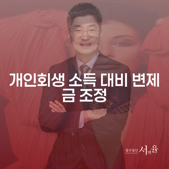개인회생 소득 대비 변제금 조정, 어떻게 해야 할까요?