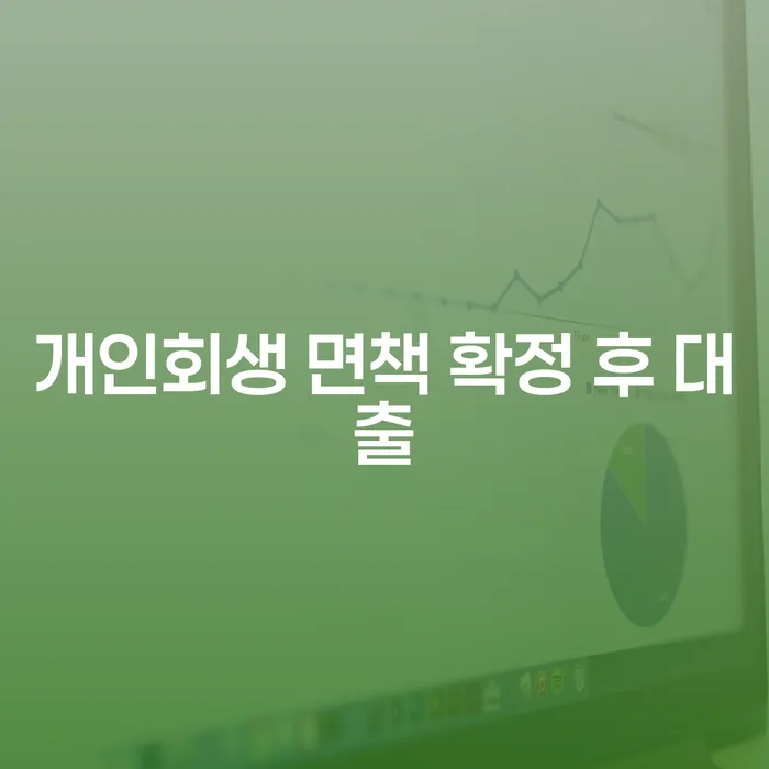 개인회생 면책 확정 후 대출, 가능한가요?