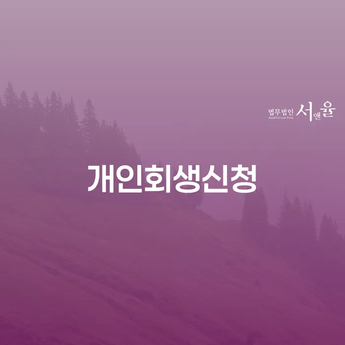 명동 개인회생 신청 절차와 사례