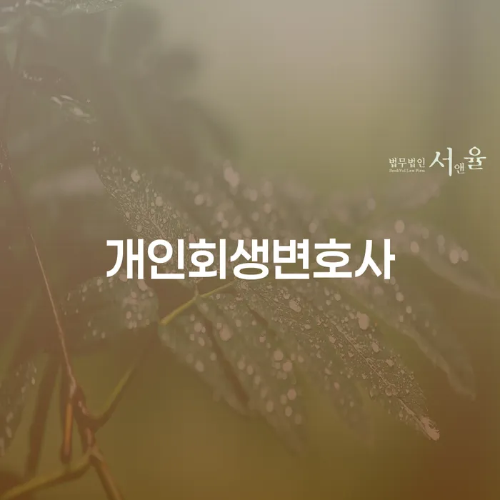 약수동 개인회생변호사와 함께하는 개인회생 절차