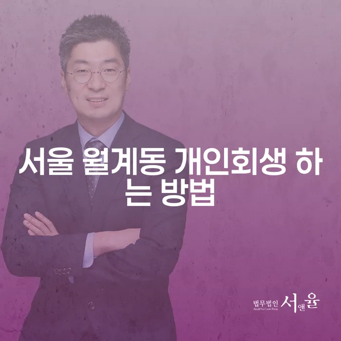 서울 월계동 개인회생 하는 방법, 과연 무엇이 필요할까?